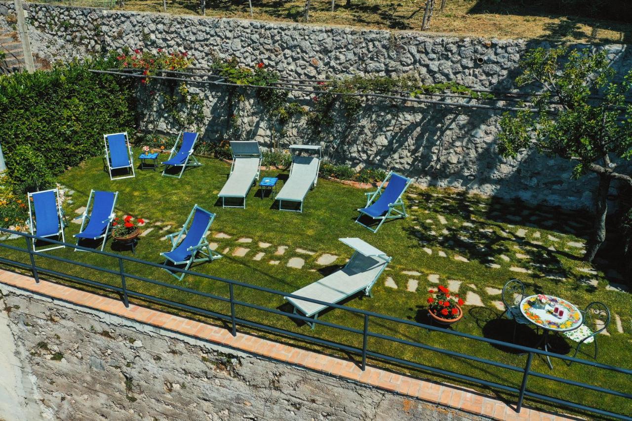 Roccia Fiorita Hotell Furore Eksteriør bilde